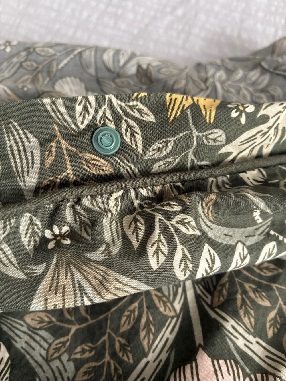 Ikea Karrdunort Floral Print Cotton Duvet Cover and Shams Queen - Picture 4 of 4